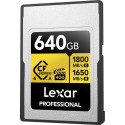 Lexar CFexpress 4.0 Pro Gold, VPG400, R1800/W1650 (Type A) 640GB