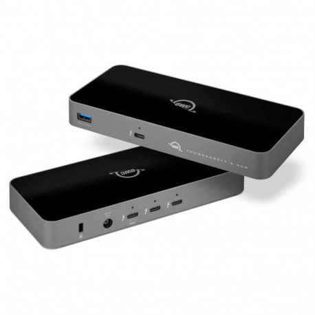 OWC thunderbolt-jaotur 5-pordiline (Thunderbolt 5, USB-C) Maci, PC ja iPad Pro jaoks