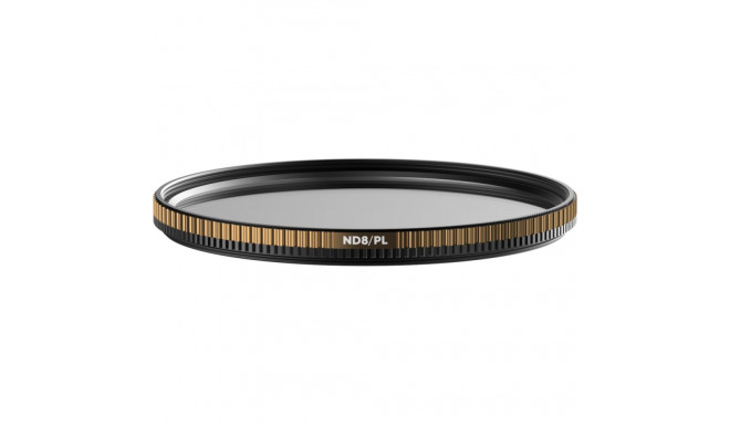 PolarPro QuartzLine ND8 (3 Stop) / Polarization Filter 82mm