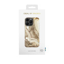 iDeal of Sweden Printed Case iPhone 14PM Golden Sand Marble