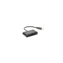 Gembird UHB-CR3-02 card reader USB 3.2 Gen 1 (3.1 Gen 1) Type-C Black