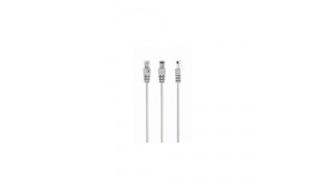 Gembird PP12-50M networking cable Grey Cat5e U/UTP (UTP)