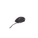 Gembird MUSG-001-R mouse Gaming Ambidextrous USB Type-A 2400 DPI