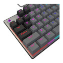 LORGAR Azar 514TKL, Wired RGB mechanical gaming keyboard, black, EN layout