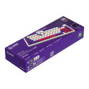 LORGAR KBP70MW, Wireless 65% Mechanical Gaming Keyboard Pro, White, EN layout
