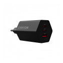 CANYON charger HEXAGON 65 GaN 65W 2xPD 1xQC EU Black