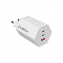 CANYON charger HEXAGON 65 GaN 65W 2xPD 1xQC EU White