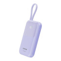 CANYON power bank OnPower 101 built-in cable 10000 mAh PD22.5W Purple