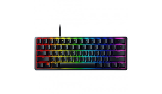 RAZER Huntsman Mini Gaming Keyboard, Red Optical Switch, US, Black