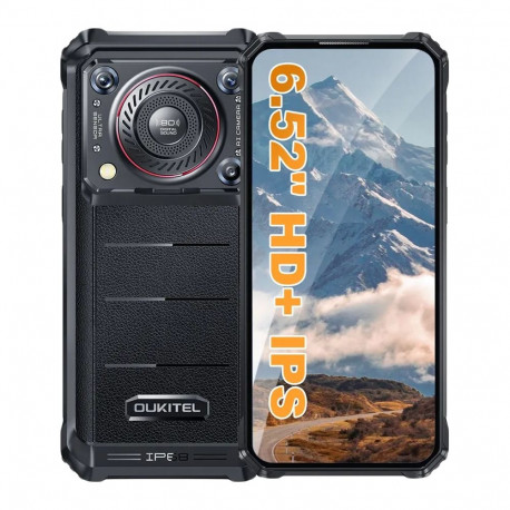 OUKITEL WP36 Rugged Smartphone 8Gb/128Gb, Black