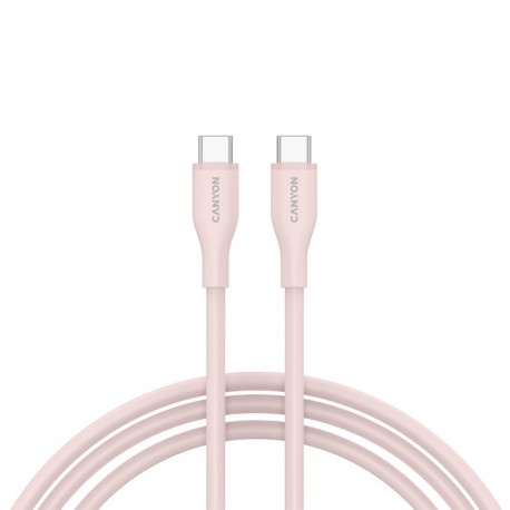 CANYON cable CC60SC10 C-C 60W 1m Silicon Pink Sand