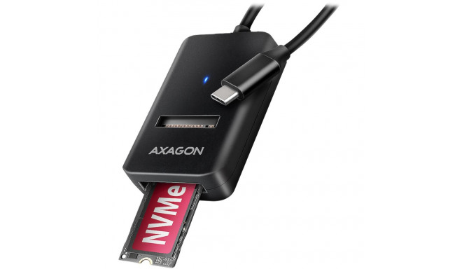 AXAGON ADM2-CM USB-C 3.2 Gen2 - 1x NVMe/SATA SDD Adapter