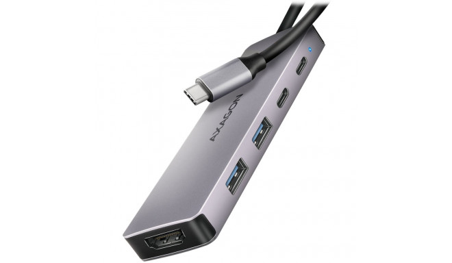 AXAGON HMC-5H60 USB-C 3.2 Gen 1 hub, 2x USB-A, 1x USB-C, 4K 60Hz HDMI, PD 100W, 15cm USB-C cable