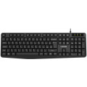 CANYON keyboard KB-1 EN/RU Wired Black