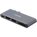 CANYON hub DS-5 5in1 Thunderbolt 3 4k Space Grey