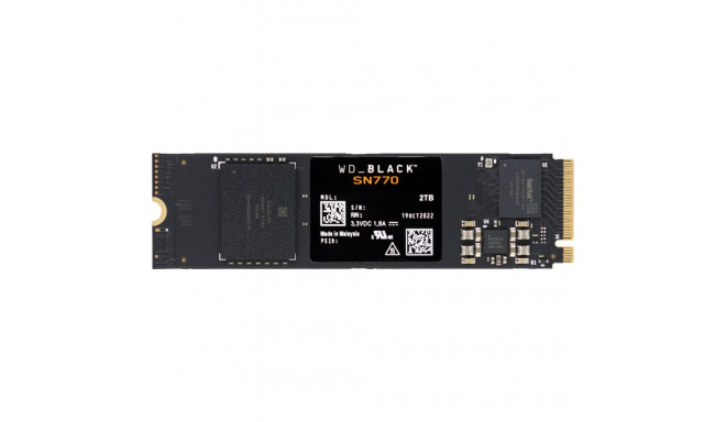 WD Black SN770 2 Tt M.2 NVMe SSD-kõvaketas