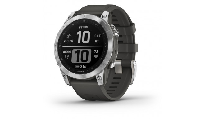 Garmin Fenix 7 spordikell, hõbe