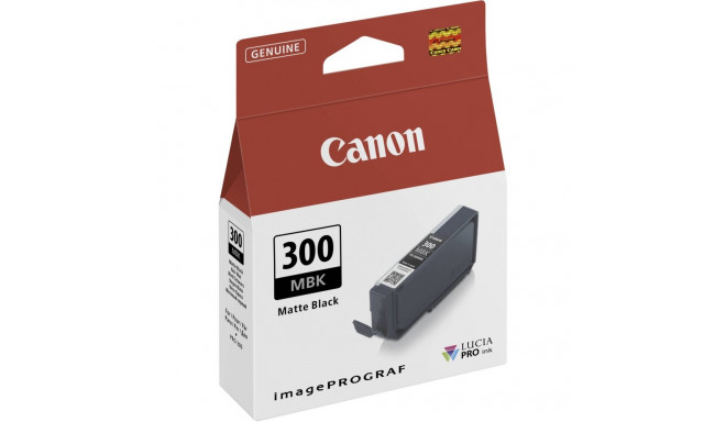 Canon PFI-300MBK tindikassett, mattmust