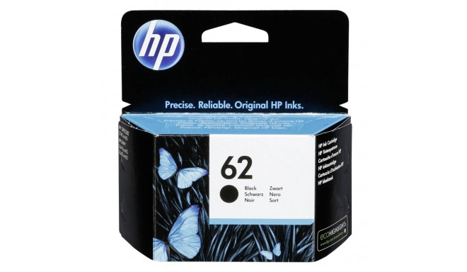 HP 62 must tindikassett