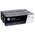 HP 128A Tri-Pack -laservärikasettipakkaus, 3 väriä