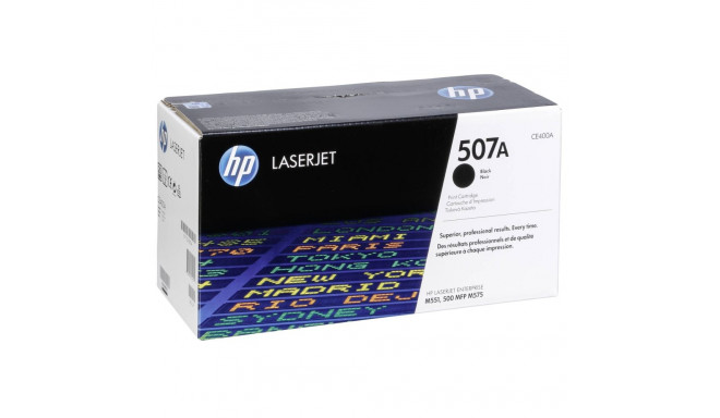 HP 507A -laservärikasetti, musta