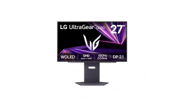 Monitor|LG|27GX790A-B|26.5"|Gaming|Panel OLED|2560x1440|16:9|480Hz|0.03 ms|Swivel|Pivot|Height adjus