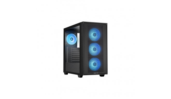 Case|CHIEFTEC|HUNTER 3|MidiTower|Case product features Transparent panel|Not included|ATX|EATX|Micro