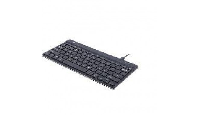 KEYBOARD COMPACT BREAK ENG/BLACK RGOCOUSWDBL R-GO TOOLS