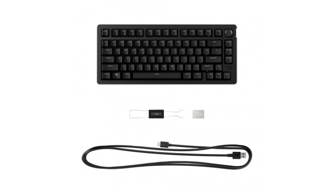 KEYBOARD ALLOY RISE 75 S BLACK/7G7A4AA#ABA HYPERX