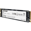 SSD|PATRIOT|P300|128GB|M.2|PCIE|NVMe|3D NAND|Write speed 600 MBytes/sec|Read speed 1600 MBytes/sec|3