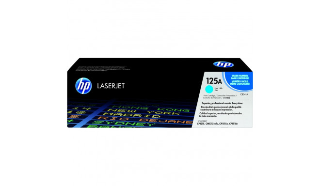 "HP 125A original Colour LaserJet Toner cartridge CB541A cyan standard capacity 1.400 pages 1-pack"