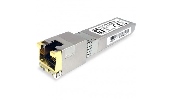 "SFP+ Transceiver 10G Kupfer zu Glasfaser 30m RJ45"