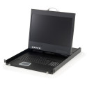 "KVM Switch 8901 19"" WIDESCREEN LCD RACK CONSOLE"