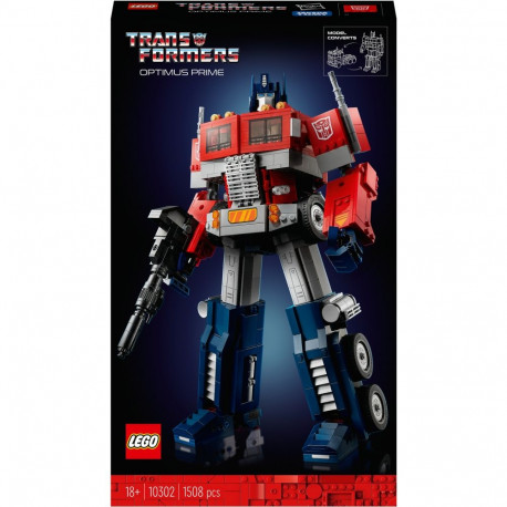 "LEGO Icons Transformers Optimus Prime 10302"