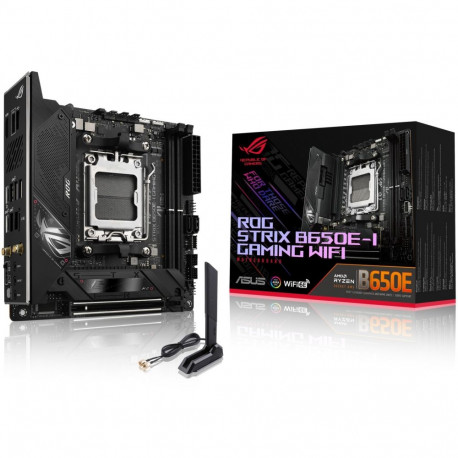 "MB ASUS ROG STRIX B650E-I GAMING WIFI (AMD.AM5.DDR5.mITX)"