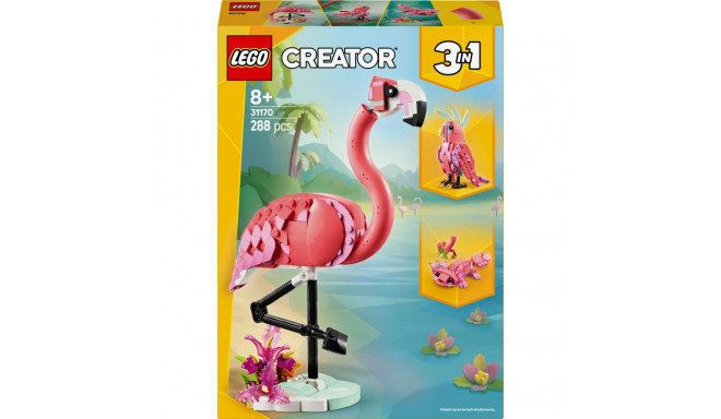 "LEGO Creator Wilde Tiere: Rosa Flamingo 31170"