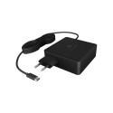 "ICY BOX IB-PS101-PD Universal Notebook Netzteil USB-C 90W 1,8m Kabel"