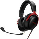 "HP HyperX Cloud III Gaming Headset/7.1 Sound/DTS Headphone:X/Spatial Sound/Over-Ear - schwarz/rot"