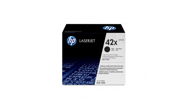 "HP Toner 42X Q5942X Schwarz"