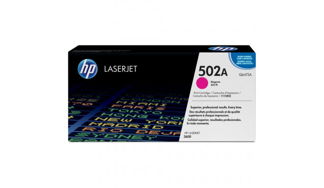 "HP Toner 502A Q6473A magenta"