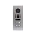 "DoorBird D1102V IP Vid. Türst. V2A Edels. 2Ruftasten Unterputz"