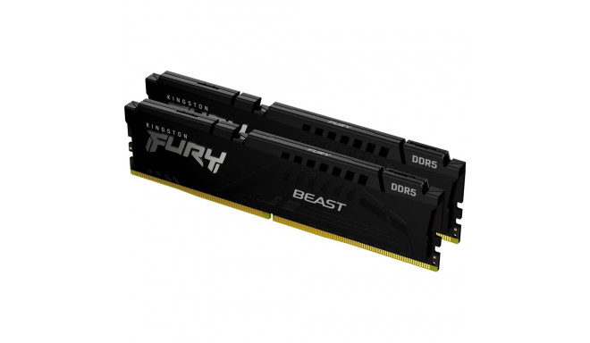 "KINGSTON 64GB 6400MT/s DDR5 CL32 DIMM Kit of 2 FURY Beast Black EXPO"