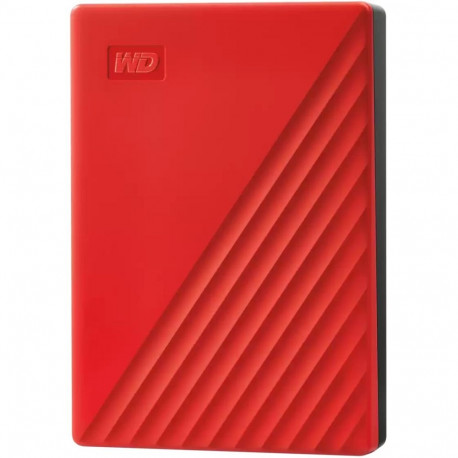 "2,5"" WD My Passport 6TB portable HDD USB3.0 USB2.0 compatible Red Retail"