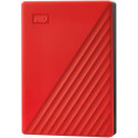 "2,5"" WD My Passport 6TB portable HDD USB3.0 USB2.0 compatible Red Retail"