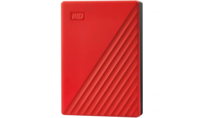 "2,5"" WD My Passport 6TB portable HDD USB3.0 USB2.0 compatible Red Retail"