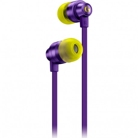 "Logitech G G333 Earphones with mic in-ear wired 3.5 mm jack purple for Oculus Quest 2 256 GB Quest