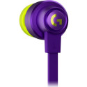 "Logitech G G333 Earphones with mic in-ear wired 3.5 mm jack purple for Oculus Quest 2 256 GB Quest 