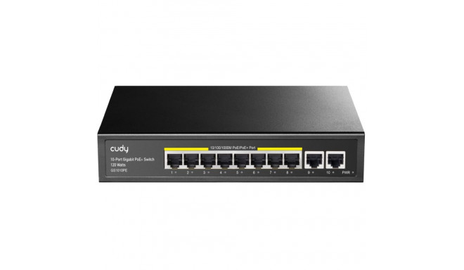 "8P Cudy GS1010PE PoE+"
