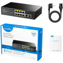 "8P Cudy FS1010P PoE+"
