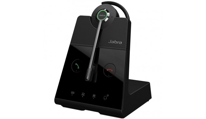 "Jabra Engage 65 SE Convertible headset with earhook Base Power supply 1.5m USB-C to USB-A Cable Des